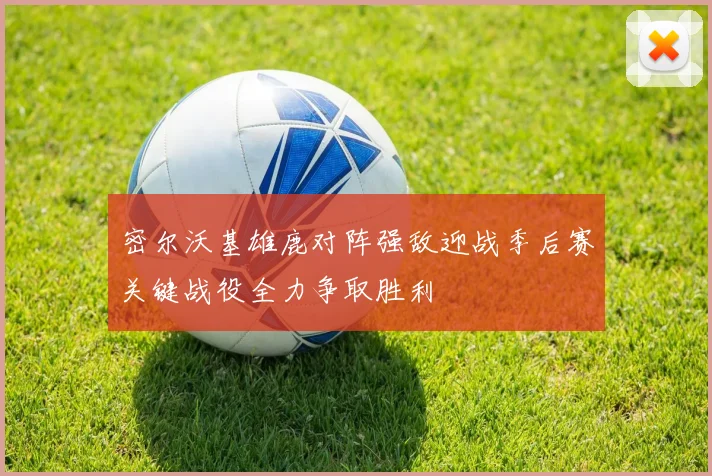 密尔沃基雄鹿对阵强敌迎战季后赛关键战役全力争取胜利